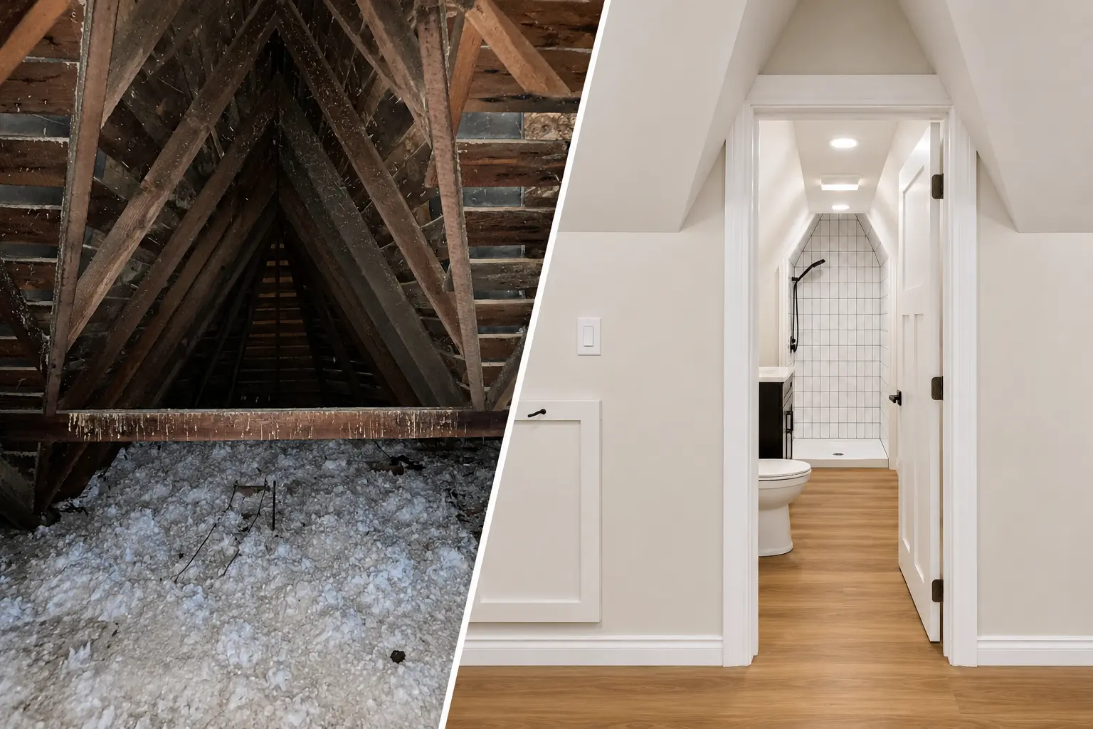 Attic Conversion & Primary Suite Addition — Integritas Construction