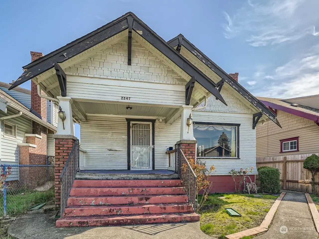 Tacoma Triplex Conversion Front Before