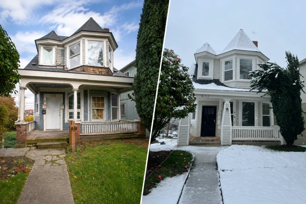 Triplex Renovation – Tacoma General Hospital Area – 611 MLK — Integritas Construction